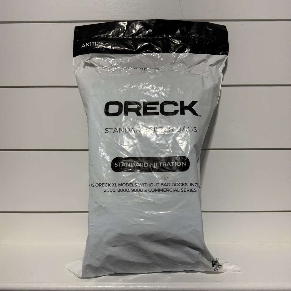 New Oreck AK11125 Standard Filter Bags, For XL‎ Models Without Bag Docks - 25 Pk